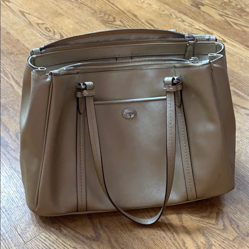 Gold Coach purse